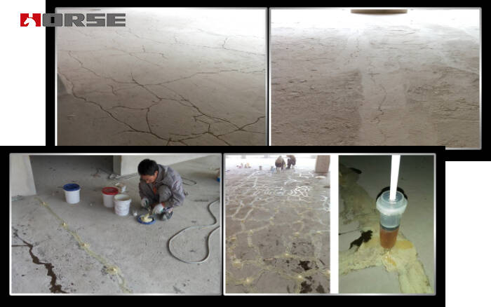 Réparation des fissures des sols en béton Réparation des fissures des sols en béton
