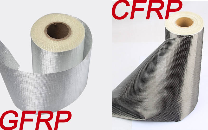 GFRP vs CFRP dans le renforcement structurel