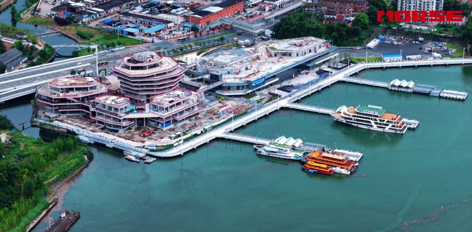 Renforcement d'un centre de croisière en béton