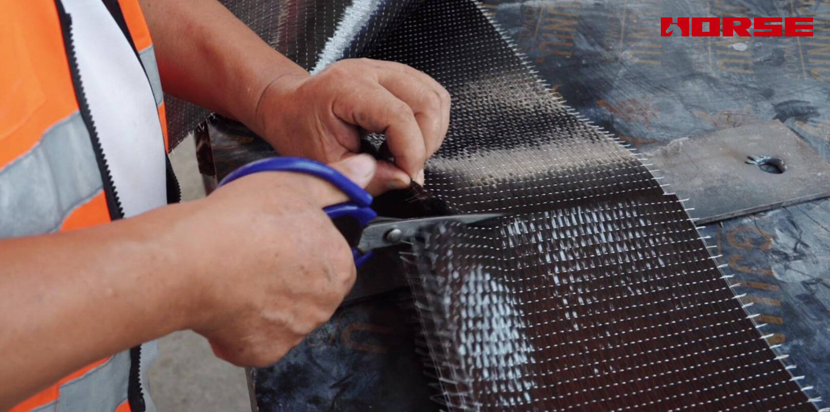 Rénovation structurelle avec fibre de carbone après démolition de la dalle