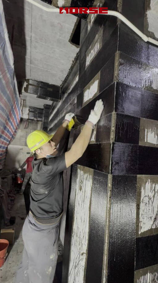 Renforcement CFRP | Réhabilitation et renforcement d'un bâtiment commercial Renforcement CFRP | Réhabilitation et renforcement d'un bâtiment commercial