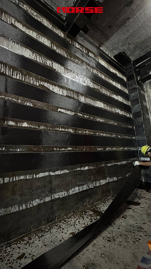 Renforcement CFRP | Réhabilitation et renforcement d'un bâtiment commercial Renforcement CFRP | Réhabilitation et renforcement d'un bâtiment commercial