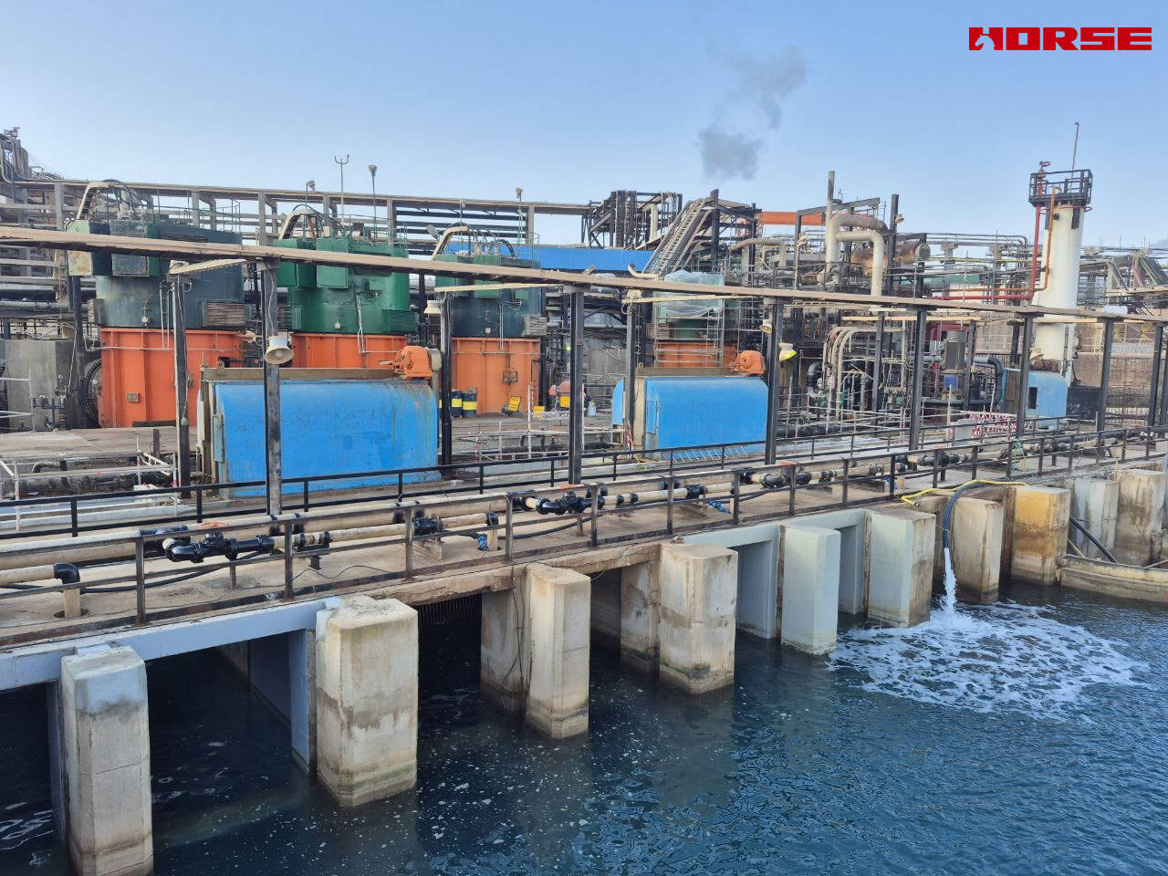 Réhabilitation d'infrastructure maritime | Renforcement d'une station de pompage d'eau de mer pour installation pétrolière et gazière en mer
