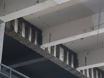 Renforcement des poutres - élément d'utilisation du bâtiment