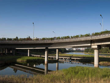 Application du PRFC au renforcement du pont d'échange de Honghu