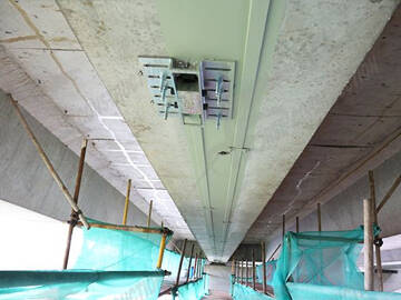 Entretien et renforcement du pont Yanchi