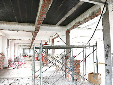 Nouvelle technologie pour le renforcement des structures de maçonnerie en briques avec tissu en fibre de carbone