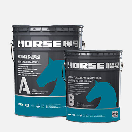 adhésif de nivellement pour le renforcement des fibres de carbone