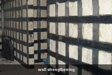 renfort carbone beton