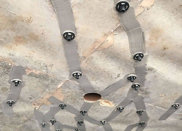 adhésif pour la réparation des fissures