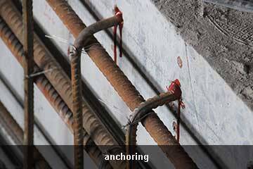 scellement chimique