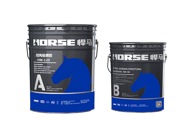 Adhésif de collage de plaque d'acier