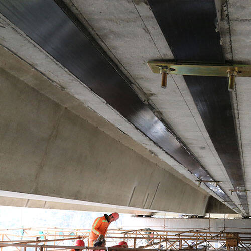 renfort plat carbone