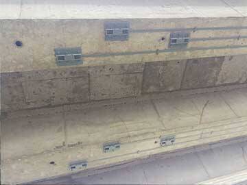 Stratifié de fibre de carbone précontraint pour renforcer la poutre