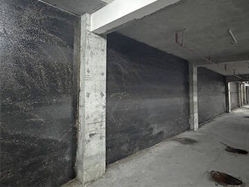 Fibre de carbone pour le renfort de mur