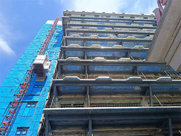 Rénovation et renforcement structurel d'un immeuble de bureaux de grande hauteur